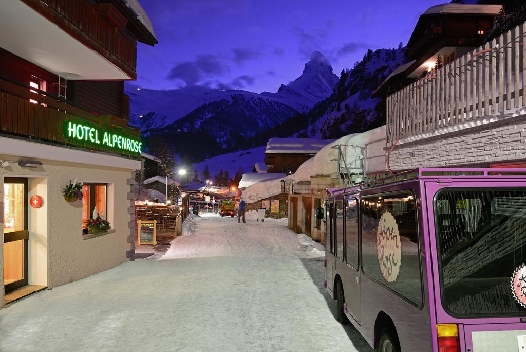 Готель Alpenrose Церматт Екстер'єр фото